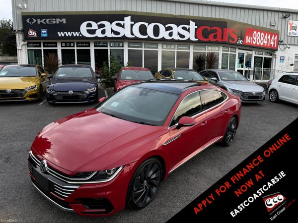 Volkswagen Arteon Saloon, Petrol, 2017, Red