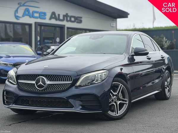 Mercedes-Benz C-Class Saloon, Diesel, 2019, Blue