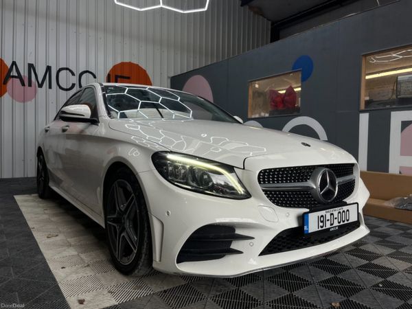 Mercedes-Benz C-Class Saloon, Diesel, 2019, White
