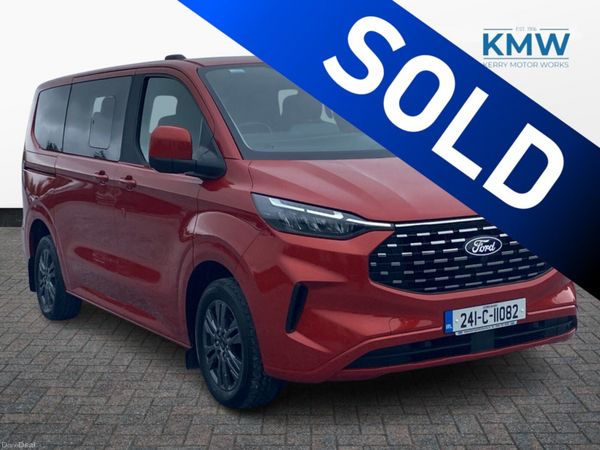 Ford Tourneo Custom MPV, Diesel, 2024, Red