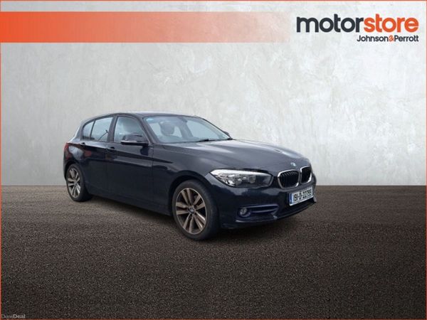 BMW 1-Series Estate, Diesel, 2019, Black
