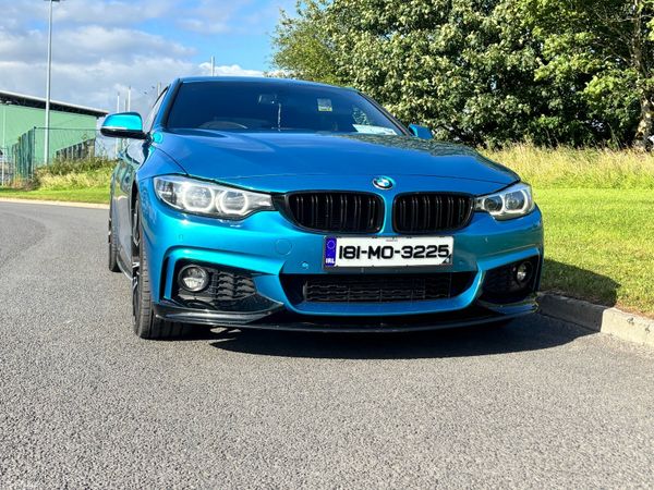 BMW 4-Series Coupe, Diesel, 2018, Blue