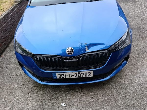 Skoda Scala Hatchback, Diesel, 2020, Blue