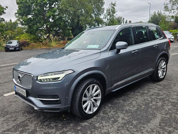 Volvo XC90 SUV, Petrol Plug-in Hybrid, 2016, Grey