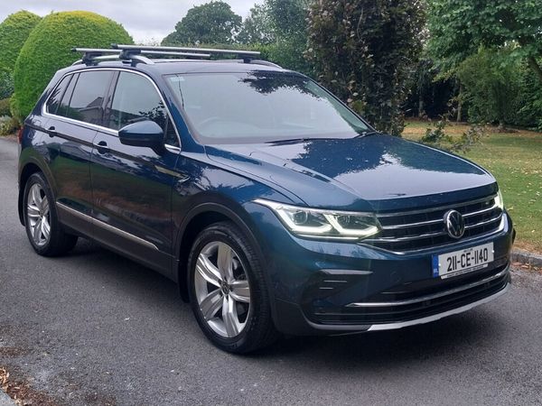 Volkswagen Tiguan SUV, Diesel, 2021, Blue