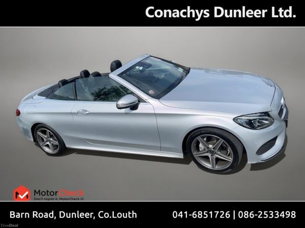 Mercedes-Benz C-Class Convertible, Diesel, 2018, Silver