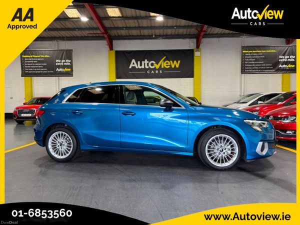 Audi A3 Hatchback, Petrol, 2023, Blue