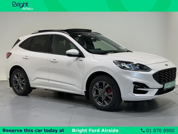 Ford Kuga MPV, Petrol Plug-in Hybrid, 2022, White