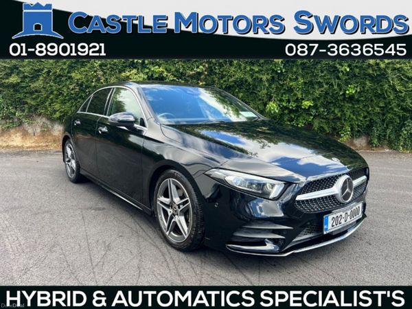 Mercedes-Benz A-Class Saloon, Petrol, 2020, Black