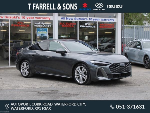 Audi A5 Saloon, Petrol Hybrid, 2025, Grey