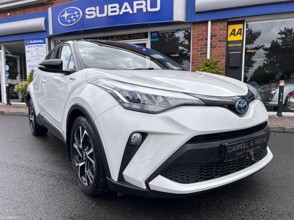 Toyota C-HR SUV, Petrol Hybrid, 2021, White