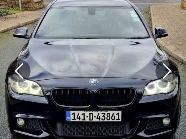BMW 5-Series Saloon, Diesel, 2014, Black