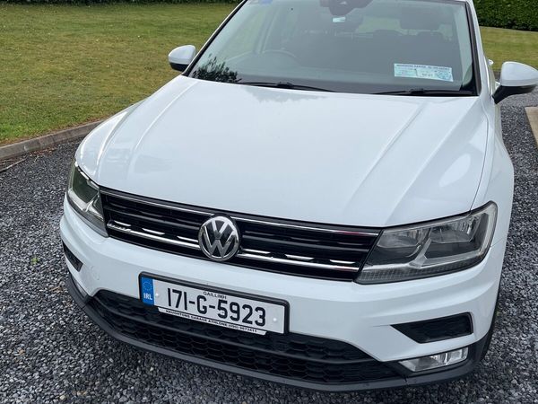 Volkswagen Tiguan SUV, Diesel, 2017, White