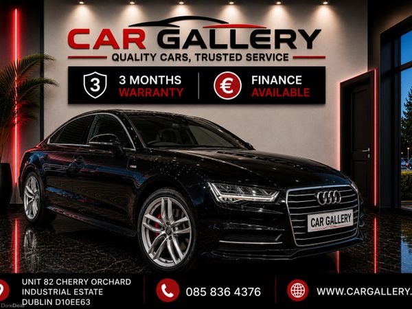 Audi A7 Hatchback, Diesel, 2015, Black