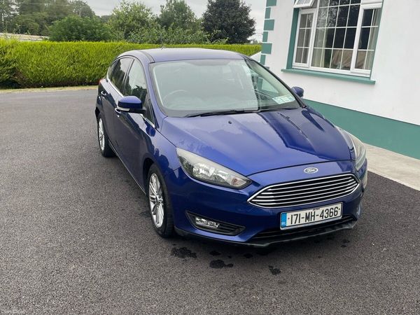 Ford Focus Hatchback, Diesel, 2017, Blue