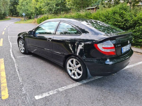 Mercedes-Benz C-Class Coupe, Petrol, 2007, Black