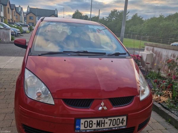 Mitsubishi Colt Hatchback, Petrol, 2008, Red