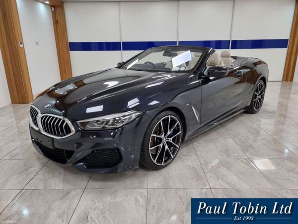 BMW 8-Series Convertible, Petrol, 2020, Black