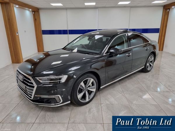 Audi A8 Saloon, Petrol Plug-in Hybrid, 2022, Grey