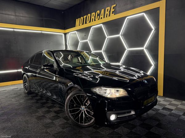 BMW 5-Series Saloon, Diesel, 2015, Black