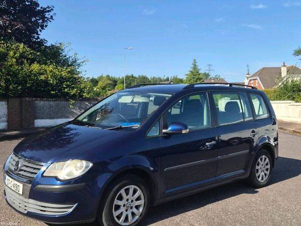 Volkswagen Touran MPV, Petrol, 2007, Blue