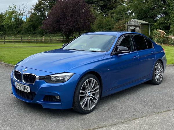 BMW 3-Series Saloon, Diesel, 2014, Blue