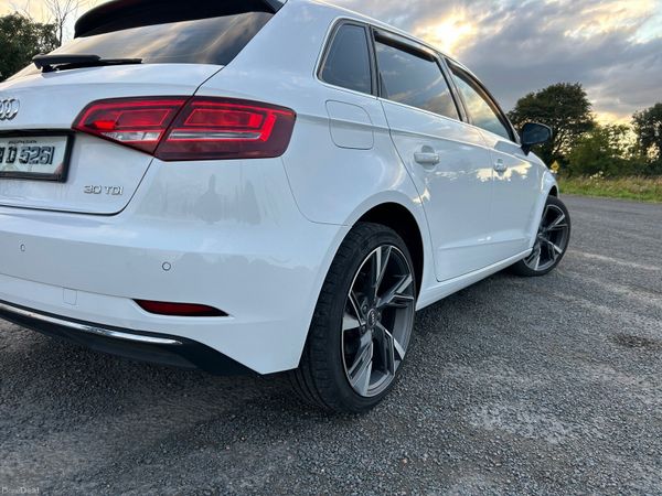 Audi A3 Hatchback, Diesel, 2019, White