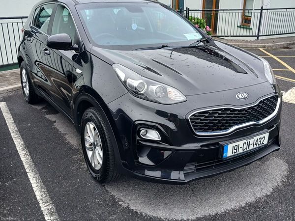 Kia Sportage SUV, Diesel, 2019, Black