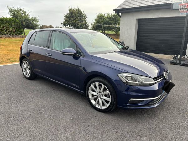 Volkswagen Golf Hatchback, Petrol, 2019, Blue