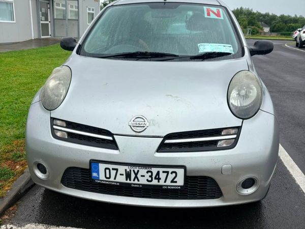 Nissan Micra Hatchback, Petrol, 2007, Silver