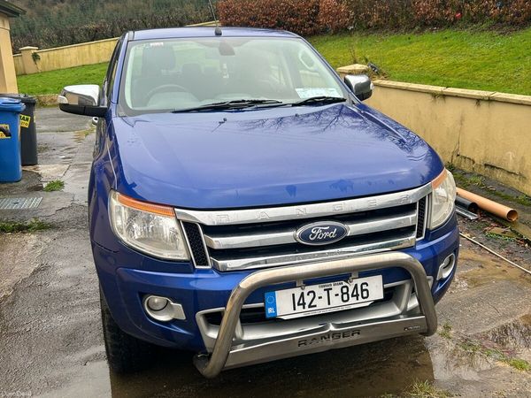 Ford Ranger Crew Cab, Diesel, 2014, Blue