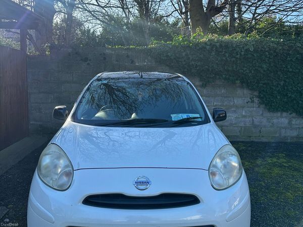 Nissan March Hatchback, Petrol, 2011, White