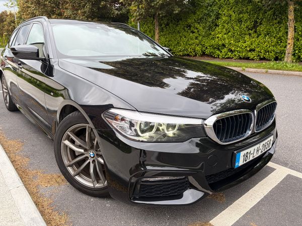 BMW 5-Series Estate, Diesel, 2018, Black