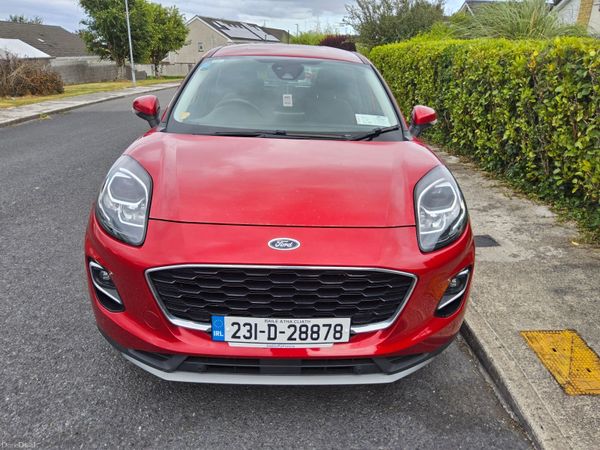 Ford Puma MPV, Petrol Hybrid, 2023, Red