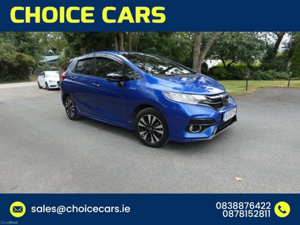 Honda Fit Hatchback, Petrol Hybrid, 2018, Blue