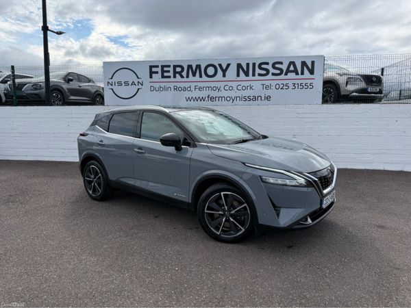 Nissan Qashqai Hatchback, Petrol Hybrid, 2023, Grey