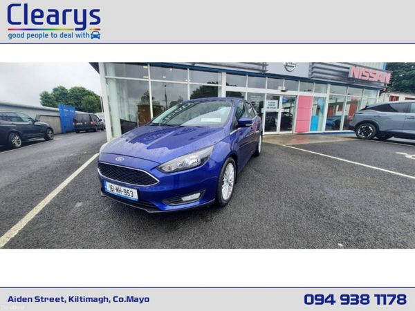 Ford Focus Hatchback, Diesel, 2016, Blue