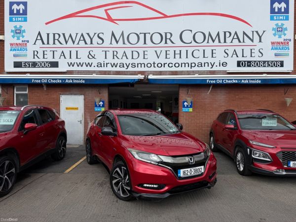 Honda Vezel MPV, Petrol Hybrid, 2016, Red