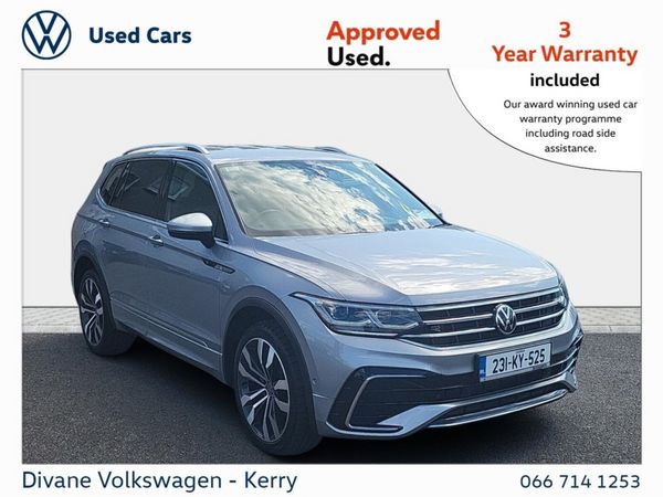 Volkswagen Tiguan Allspace SUV, Diesel, 2023, Silver