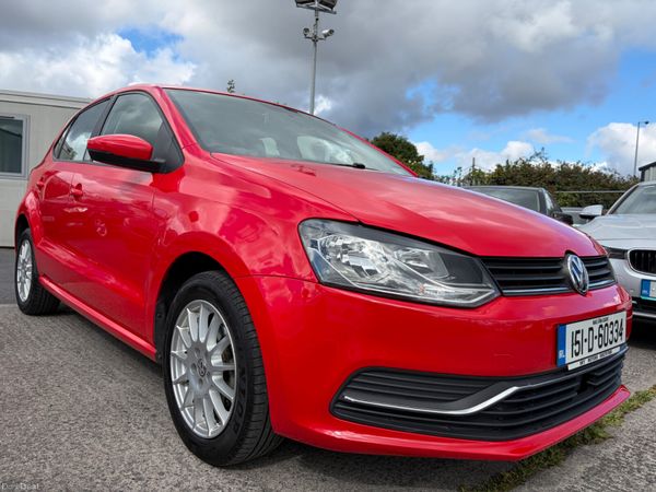 Volkswagen Polo Hatchback, Petrol, 2015, Red