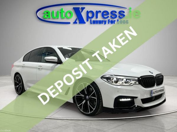 BMW 5-Series Saloon, Diesel, 2019, White