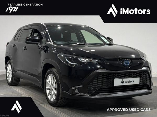 Toyota Corolla Cross SUV, Petrol Hybrid, 2023, Black