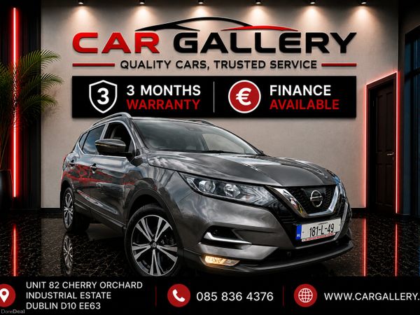 Nissan Qashqai MPV, Petrol, 2018, Grey