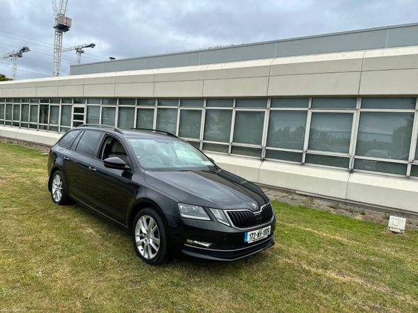 Skoda Octavia Estate, Petrol, 2017, Black