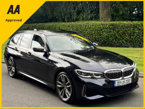 BMW 3-Series Estate, Petrol, 2020, Black