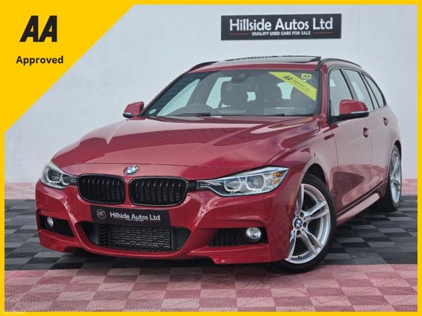 BMW 3-Series Estate, Diesel, 2014, Red