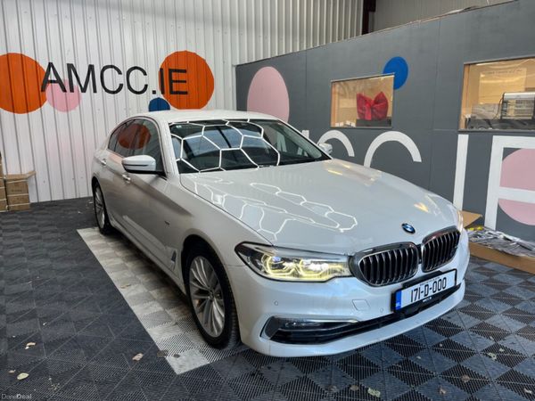 BMW 5-Series Saloon, Diesel, 2017, White