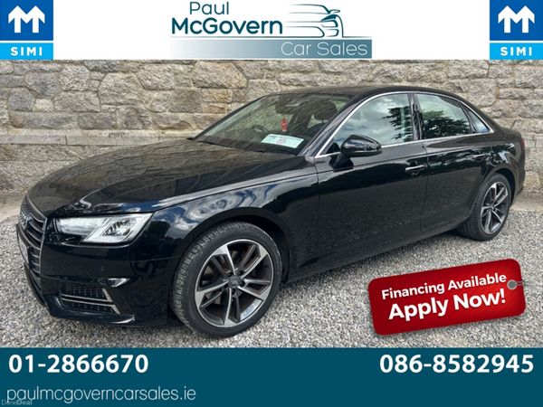 Audi A4 Saloon, Petrol, 2019, Black