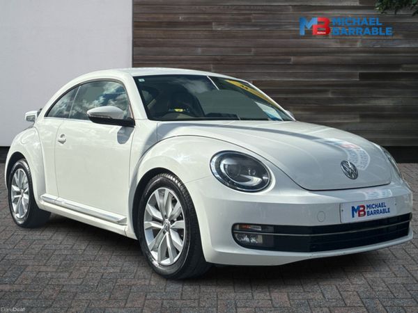 Volkswagen Beetle Hatchback, Petrol, 2013, White