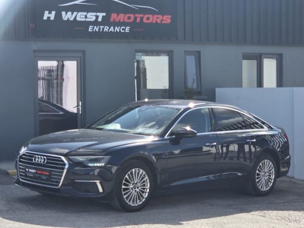 Audi A6 Saloon, Diesel, 2023, Blue
